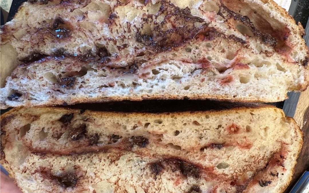 Strawberry Chocolate Sourdough | A Sweet Twist on a Classic Bread